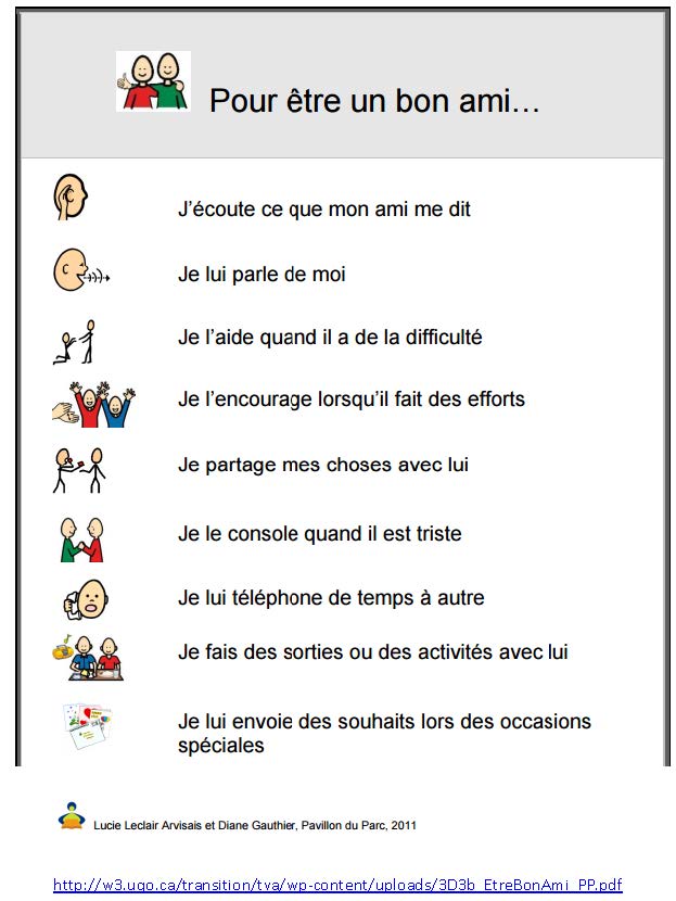 Aide Memoire Pour Enseigner A Son Enfant A Etre Un Bon Ami